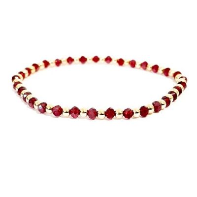 mix red armband gold