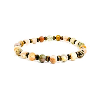 6mm mix stone armband