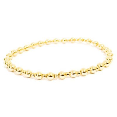 4-2mm gold armband