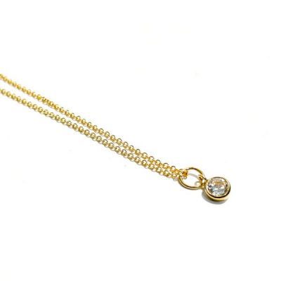 shiny gold ketting